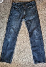 Levi Strauss Men&#39;s 505 Regular Fit Straight Leg Cotton Jeans Size 32 X 32 Great - $14.95