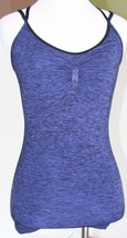 ZELLA Womens Size Small Workout Top Navy Blue/Black, Form Fitting - $14.84
