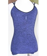 ZELLA Womens Size Small Workout Top Navy Blue/Black, Form Fitting - £11.60 GBP