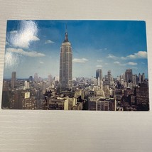 Vintage Postcard Empire State Building New York, Unposted 1960&#39;s, Backstory - £1.74 GBP