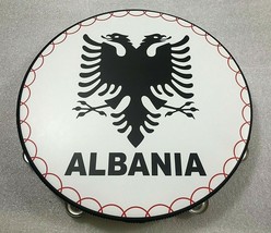 New Def Dajre, Albanian traditional PRO folk Tef Daf Tambourine Handmade, Ø25 cm - £39.14 GBP