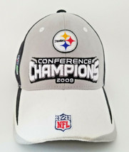 Pittsburgh Steelers Super Bowl 43 Conference Champions Reebok NFL football Hat - £9.45 GBP
