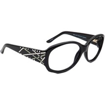 Jimmy Crystal Sunglasses Frame Only GL825 C01 Swarovski Elements Black Oval 56mm - £55.05 GBP