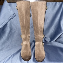 UGG Fawn Waterproof Suede Leather Riding Boot CYDNEE S/N 1001876 Women S... - $199.00
