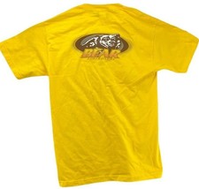 Bear Surfboards Logo T-Shirt North Shore Yellow 1990&#39;s Surf Wave Graphic... - £18.59 GBP