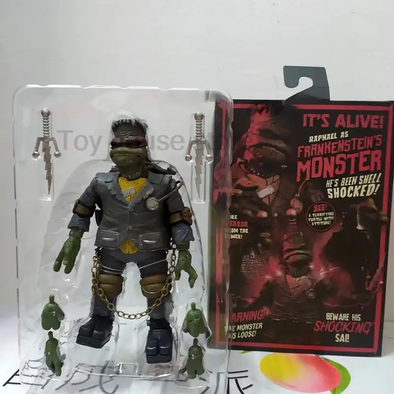 Neca Raphael as Frankenstein&#39;s Monster Turtles Action Figure Collectible Model - £38.24 GBP+