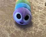 Slither.io Bendable Worm Rainbow 8&quot; Plush Toy, by Bonkers Toys  - $15.83