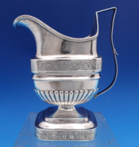 Floral by Unknown Sterling Silver Milk Pitcher Gadroon Edge 6 3/4&quot; (#8484) - $12,512.70 MXN