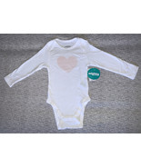 NWT Baby Girl Long Sleeves Bodysuit Pink Heart 12M 12 Months - $6.78 CAD