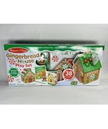 Melissa and Doug Buildable Gingerbread House Playset Christmas Wood Toy - $951.70 MXN