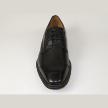 Men's Shoes Steve Madden Soft Leather upper Lace Up Navin BLack image 3