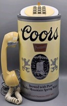 VINTAGE Coors Premium Beer 13&quot; Telephone, Adolph Coors Brewing - Working! - £73.36 GBP