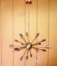 Antique Style Mid-century Sputnik Chandelier Light 18 Lights Arms Home Decor - £211.81 GBP
