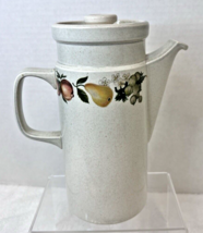 WEDGWOOD Quince Coffee Pot and Lid IN Great Shape Fruit Design - $24.75