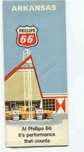 Phillips 66 Petroleum Arkansas Highway Map Gousha 1968 Edition  - £10.85 GBP