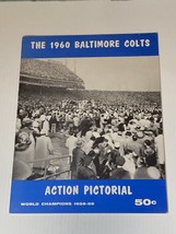The 1960 Baltimore Colts Action Pictorial World Champions 1958-59 HOF w/Unitas - £51.24 GBP