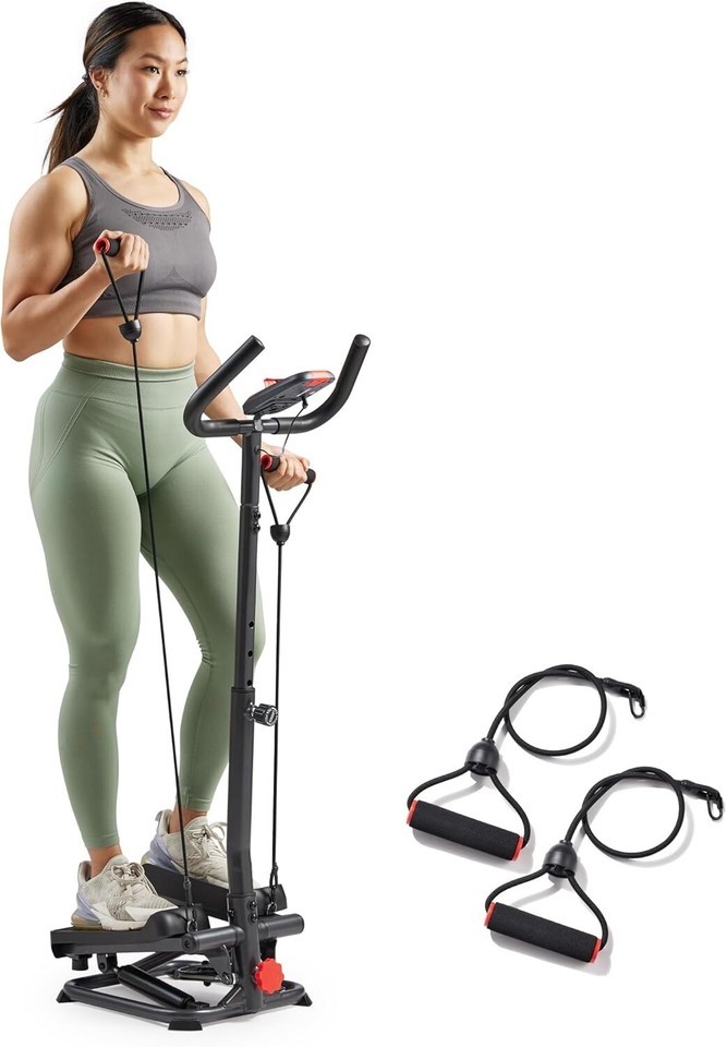 Adjustable Hydraulic Smart Stepper with Non-Slip Pedals - Maximum 330 LB Support Item image 3