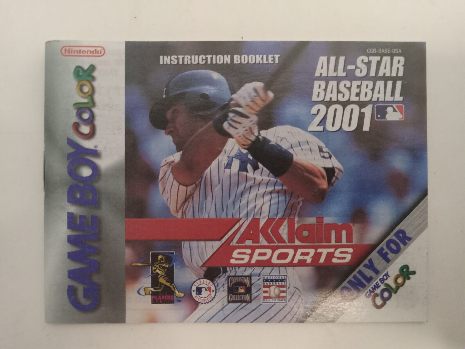 Primary image for Nintendo Gameboy Color All-Star Baseball 2001 GBC MANUAL ONLY