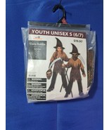Corn Goblin Boys Youth S 6/7 Scary Scarecrow Halloween Costume, New - £18.45 GBP