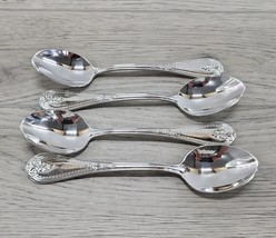 Pfaltzgraff Stainless Abigail 18/8 Place Oval Soup Spoon - Set of 4 - £13.75 GBP