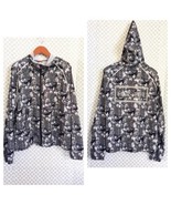 Hunter zip up gray windbreaker jacket mens size 2XL - $35.37