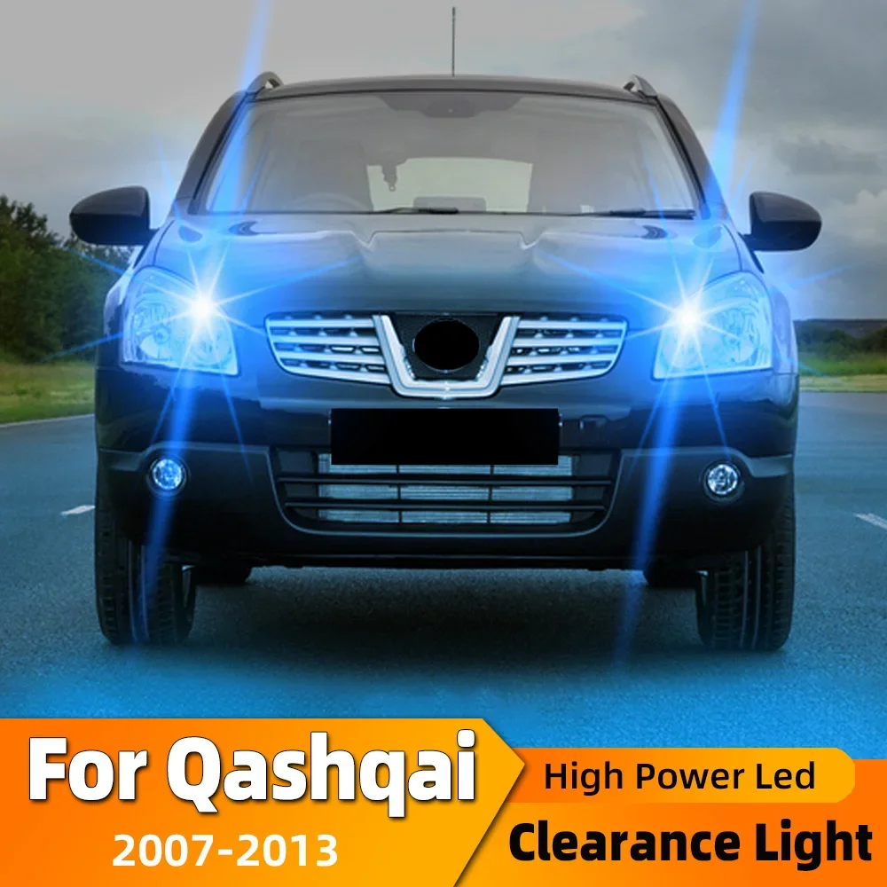 2pcs LED Side Parking Light For Nissan Qashqai J10 Accessories 2007 2008 2009 - £11.14 GBP+