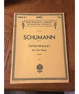 Schumann Intermezzi For The Piano Song Book - $227.58
