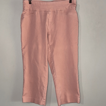 Croft &amp; Barrow Blush Pink Effortless Capris - $182.67 MXN
