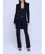 2025 NEW AUTHENTIC L&#39;agence Noe Double-Breasted Cardigan in Black $585 - €226,92 EUR