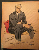 ALFRED ANDRIOLA (KERRY DRAKE) 1940,S ORIGINAL HAND COLOR DRAWING * - $395.99
