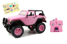 Jada Toys Girlmazing Jeep R/C Vehicle (1:16 Scale), Pink - £23.73 GBP