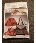Vogue Patterns Accessories  Bags/Purses/Totes  Pattern #V8783 - £11.62 GBP
