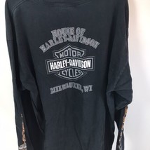 Holoubek Vintage Tee House Of Harley Davidson Milwaukee WI Black XXL Sku... - £39.52 GBP