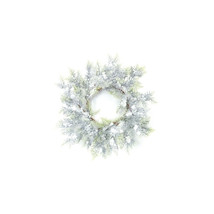 Flocked Cedar Wreath 15&quot;D - $56.19