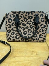 Kate Spade New York Darcy Leopard Animal Print Satchel Tote Bag - $89.09