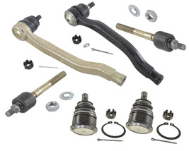 Front Steering For Honda Accord Lower Ball Joints Inner Outer Tie Rods Ends New - £44.07 GBP