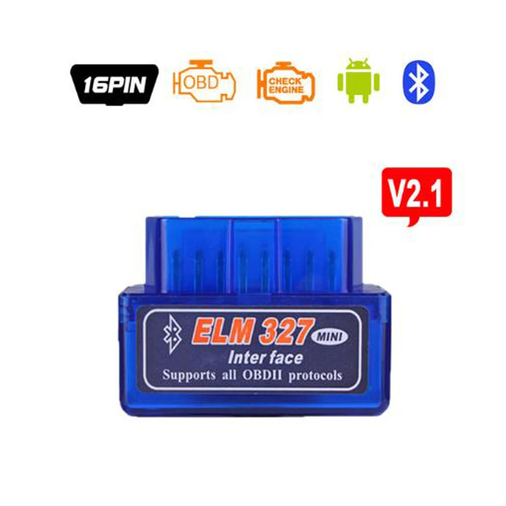 ELM327 V2.1 for Android Torque OBDll Bluetooth Interface OBD2 Scanner Super MINI - $63.13