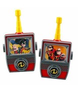 Incredibles 2 Walkie Talkies for Kids Static Free Extended Range Kid Fri... - £18.72 GBP