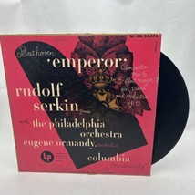 Columbia Master Works Beethoven: Emperor By Rudolf Serkin 33RPM Vinyl LP Record - £16.63 GBP