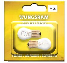 Tungsram Standard Replacement Bulb, #1156, Pack of 2 Bulbs, Car and Auto... - $3.95