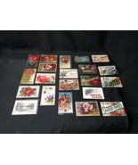 21 Victorian Best Wishes Postcards Original Embossed Early 1900s Lot, In... - €33,96 EUR