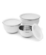 Cuisinart CTG-00-SMBW Stainless Steel Mixing Bowls with Lids Set of 3 - ... - $48.15 CAD