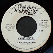 Wayne Newton - Daddy Don&#39;t You Walk So Fast / Echo Valley 2-6809 [7&quot; 45 rpm] - £3.55 GBP