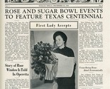 Texas Centennial Review Dallas Texas Dec 25, 1935 Vol 1 No 6 - $38.67