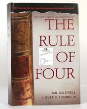 Ian Caldwell THE RULE OF FOUR Signed 1st Edition 17th Printing - £131.43 GBP