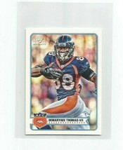 Demaryius Thomas (Denver Broncos) 2012 Topps Magic Mini Card #139 - £6.11 GBP