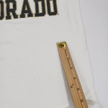 Champion University Of Colorado Men's White Cotton Graphic Print T-Shirt Small  image 3