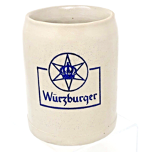Vintage Salt Glazed Wurzburger Hofbrau 0.5L Beer Stein Mug Made in Germany 5” - £12.50 GBP