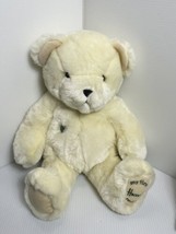 My First Harrods Teddy Bear Plush Stuffed Animal Ivory Cream Black Nose - £11.19 GBP