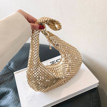 2023 Trend Hobo Bag Sequin Women Clutch Handbags Shining Dinner Party  Bag Slive - £53.34 GBP